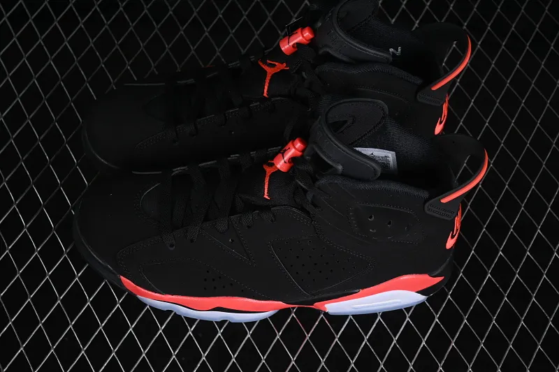 All categories Air Jordan Jordan series basketball shoes Air Jordan 6 GX foreign trade version Air Jordan 6 "Infrared" AJ6 Joe 6 new black infrared CT8529-001